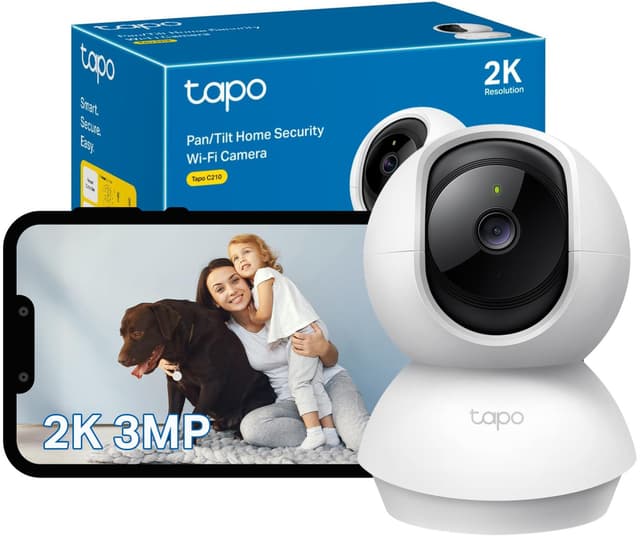 TP-Link Tapo C210 3MP WiFi overvågningskamera til hjemmet