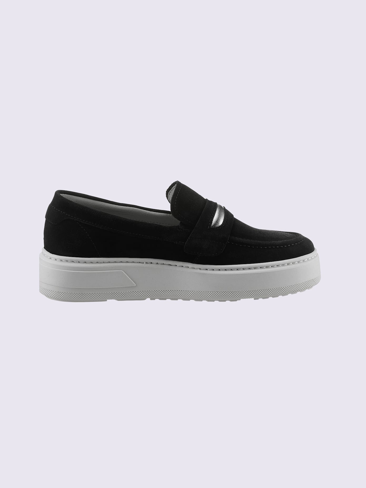 Trotteurs cuir velours de vache.