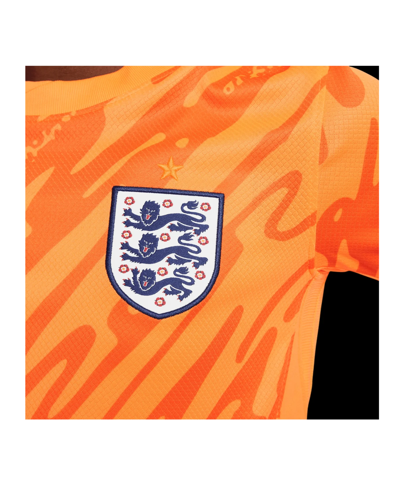 Nike England Torwarttrikot kurzarm EM 2024 Kids Orange F803
