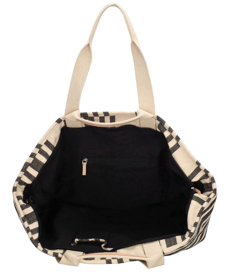 Zebra Tas Beige Dames