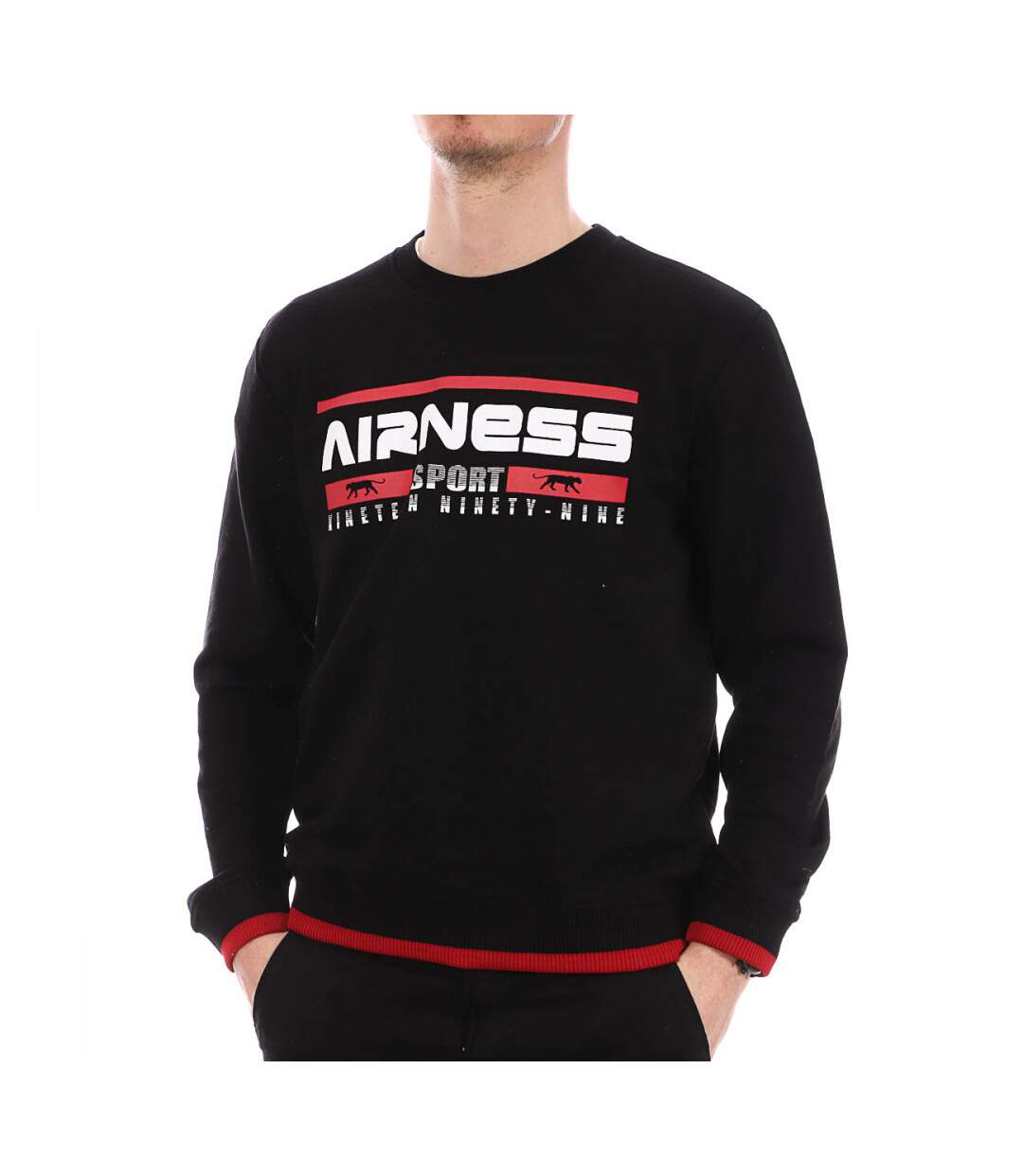 Sweat noir homme Airness Ninety Nine