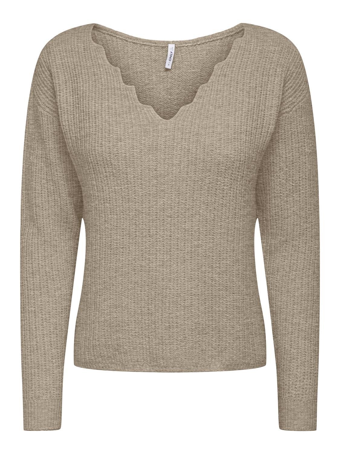 ONLGABRIEL Strickpullover Mocha Meringue