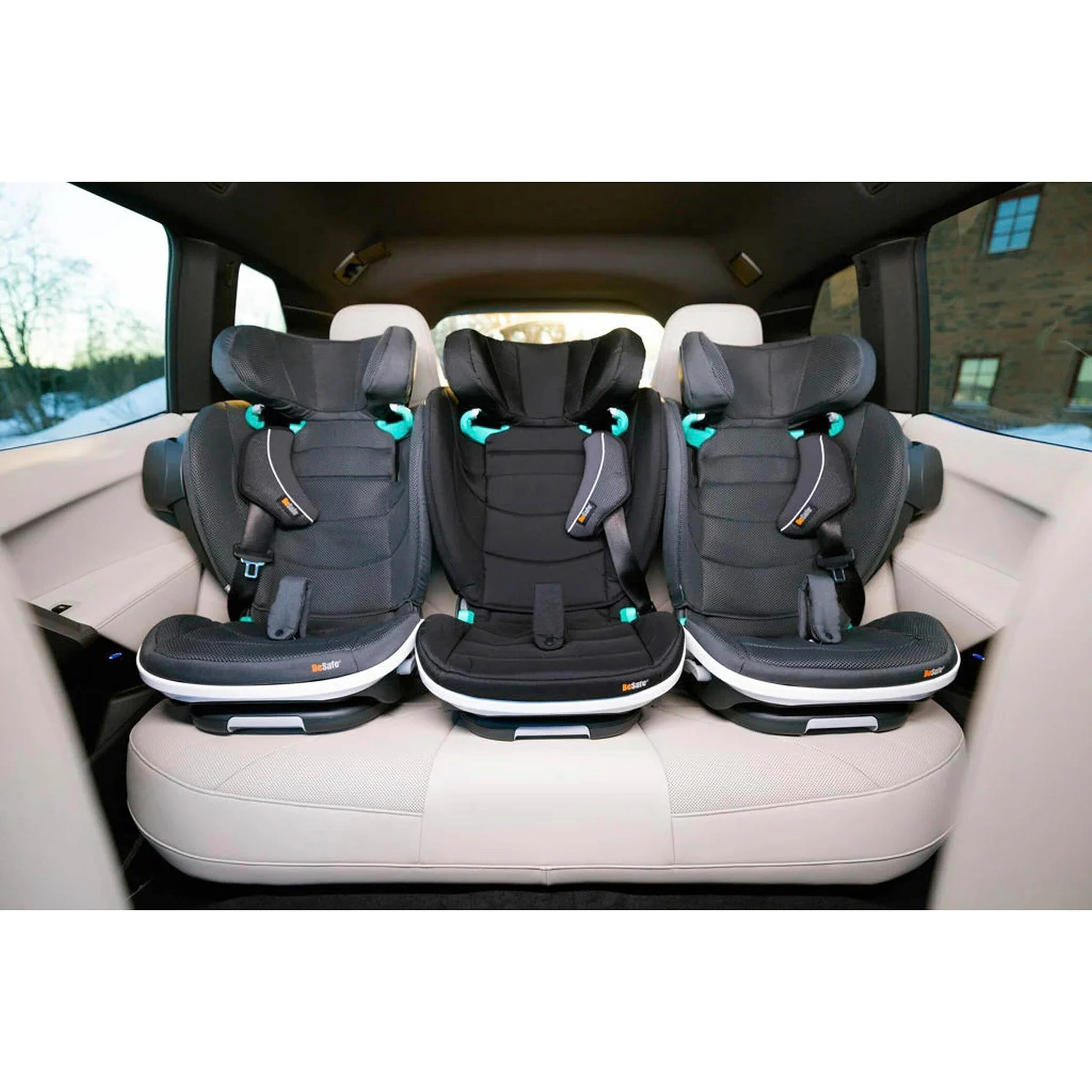 BeSafe Kindersitz Flex FIX 2 sea green melange