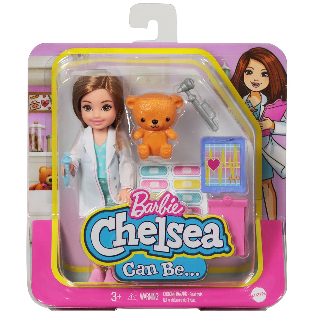 Barbie Chelsea Karrierepuppe – Ärztin