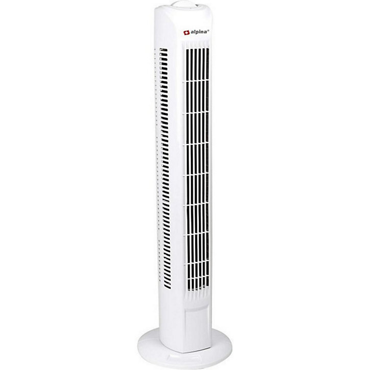 Ventilateur colonne 78 cm 45W noir, 3 vitesses