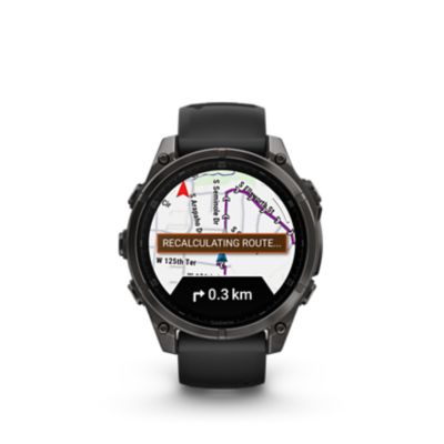 Garminfēnix 8 47 mm AMOLED - schwarz