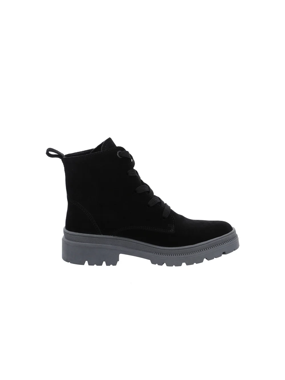 Schnürstiefelette Dover schwarz