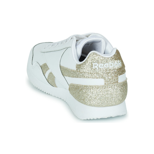 Reebok Classic - REEBOK ROYAL CL JOG - Blanc / Doré