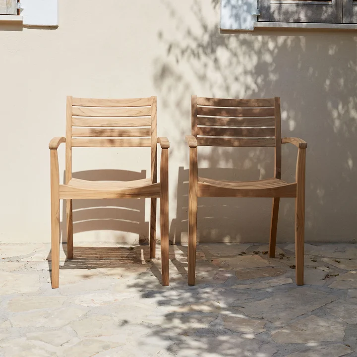 Fritz Hansen - Skagerak Ballare Stuhl, Teak