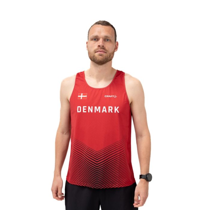 Craft Herre Singletter Danmark Singlet Rød