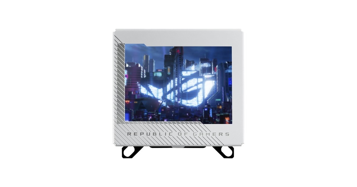 ASUSROG Ryujin III WB White LCD CPU-waterblok waterkoeling  (Wit)