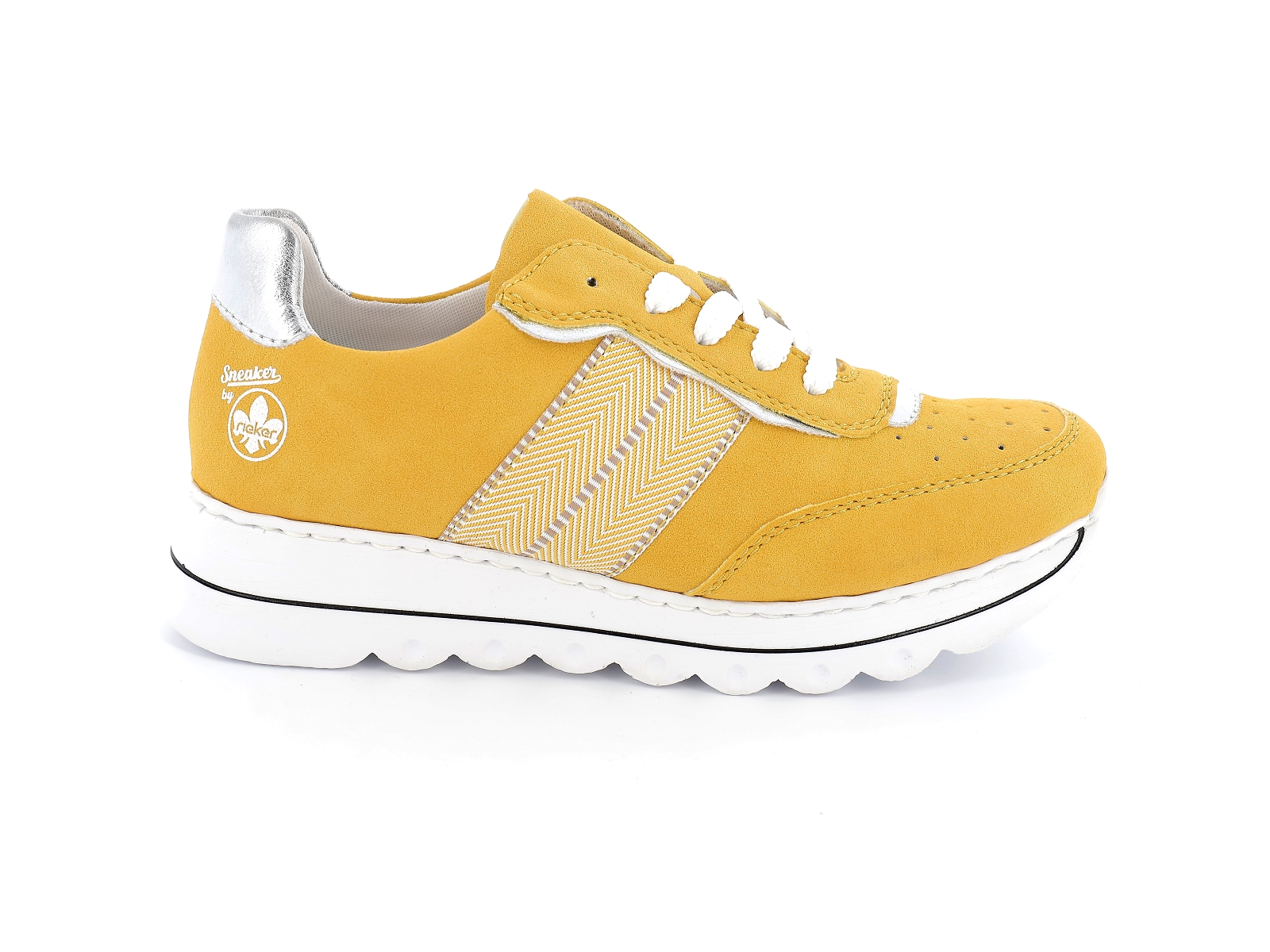 Rieker-L3317 Synthétique Jaune