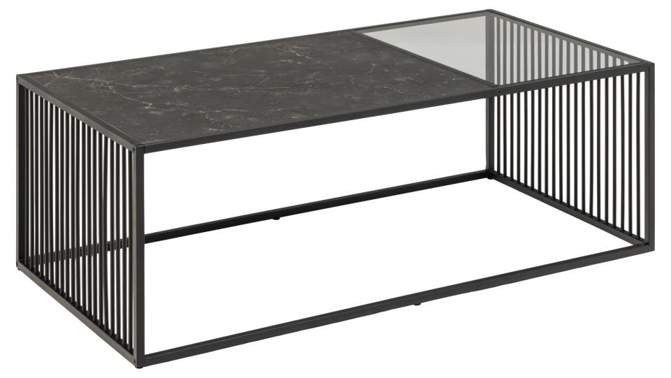 Clune Salontafel - 120 x 60 cm - Zwart