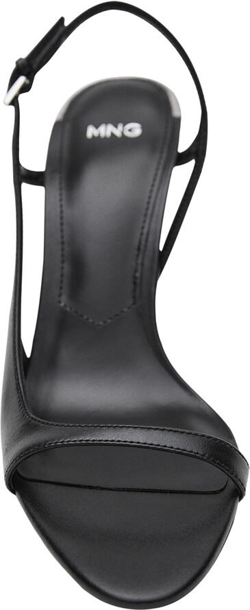 MANGO SANDALS. -- NILLY Black