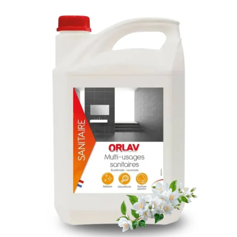 ORLAV - Nettoyant multi-usages sanitaire - 5L
