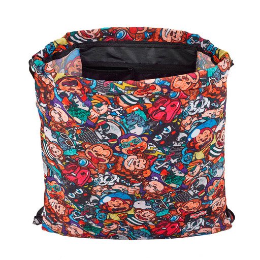 Gymsack Blackfit8 Monkey
