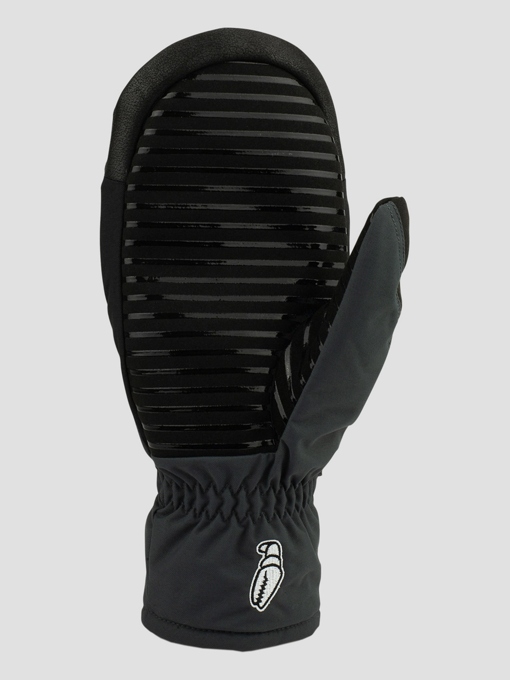 Crab Grab Punch Mittens washed black