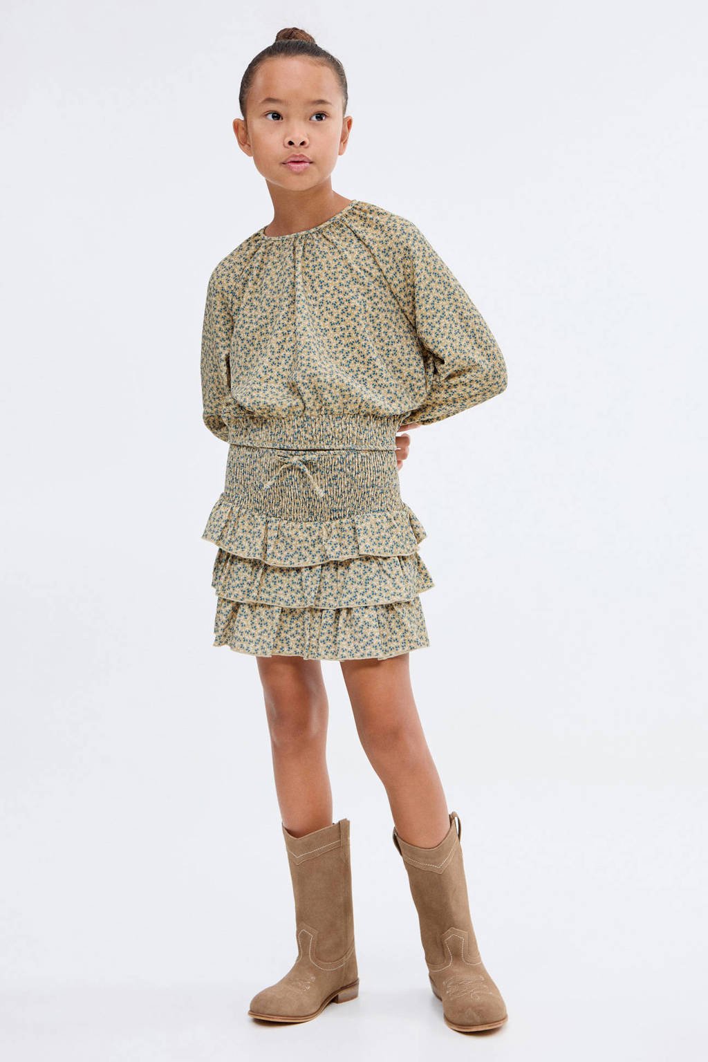Mango Kids blousetop groen