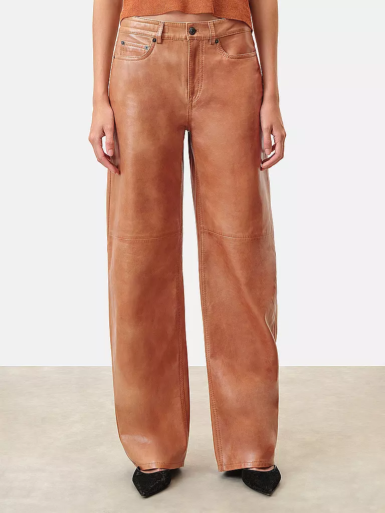 DRYKORN Lederhose MEDLEY hellbraun