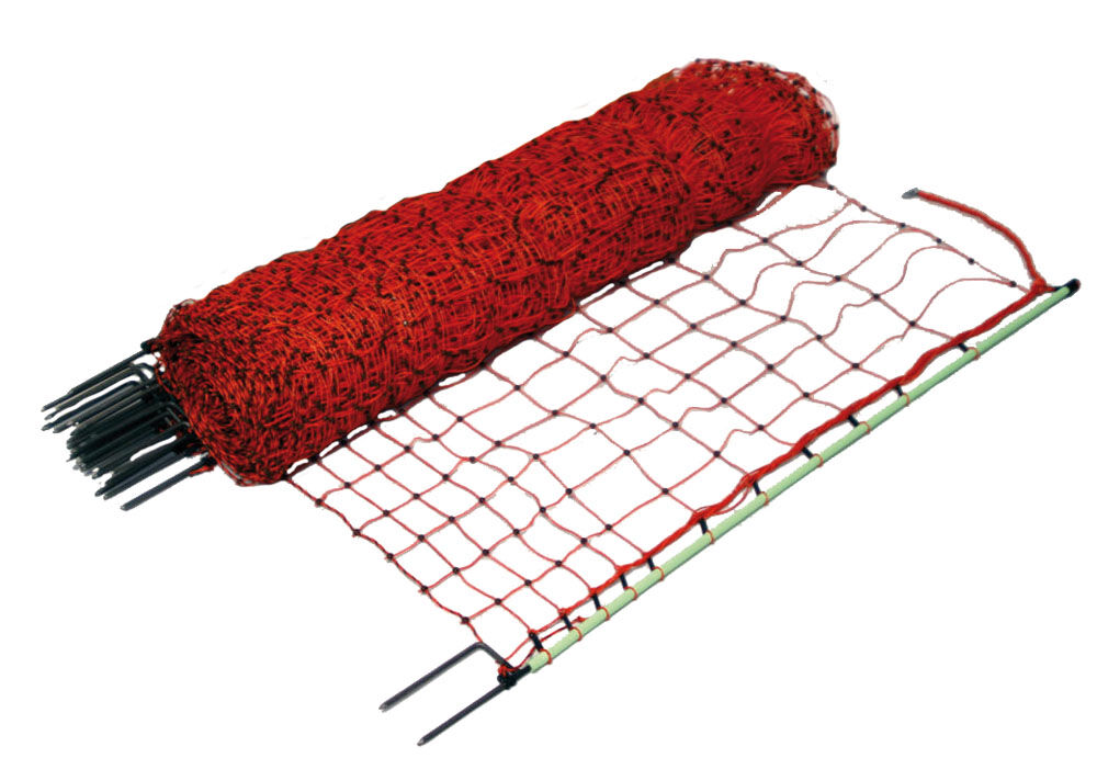 Gallagher Kippennet Dubbele Pen - Afrasteringsnetten - 22.5 cm - Oranje - 134 cm