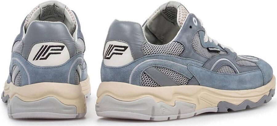 FLORIS VAN BOMMEL Lage Sneakers Heren Sfm-10258 De Rezer Maat: 38 Materiaal: Suède Kleur: Blauw