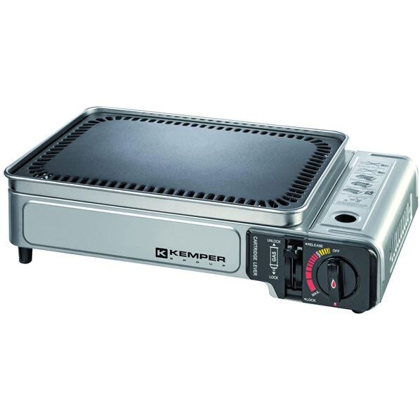 Plancha à gaz portable