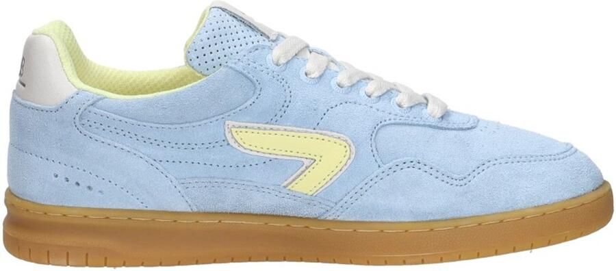 HUB Vancouver suède sneakers lichtblauw