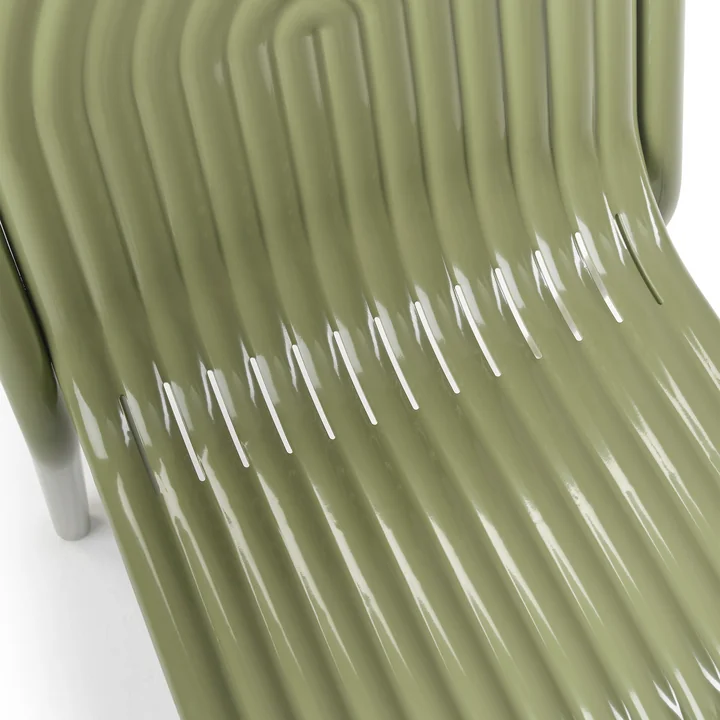 Tom Dixon - Groove Gartenstuhl, putty