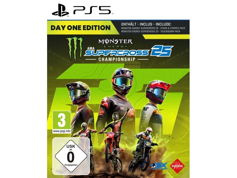 GAME Monster Energy Supercross 25 Sport Spiel für Playstation 4