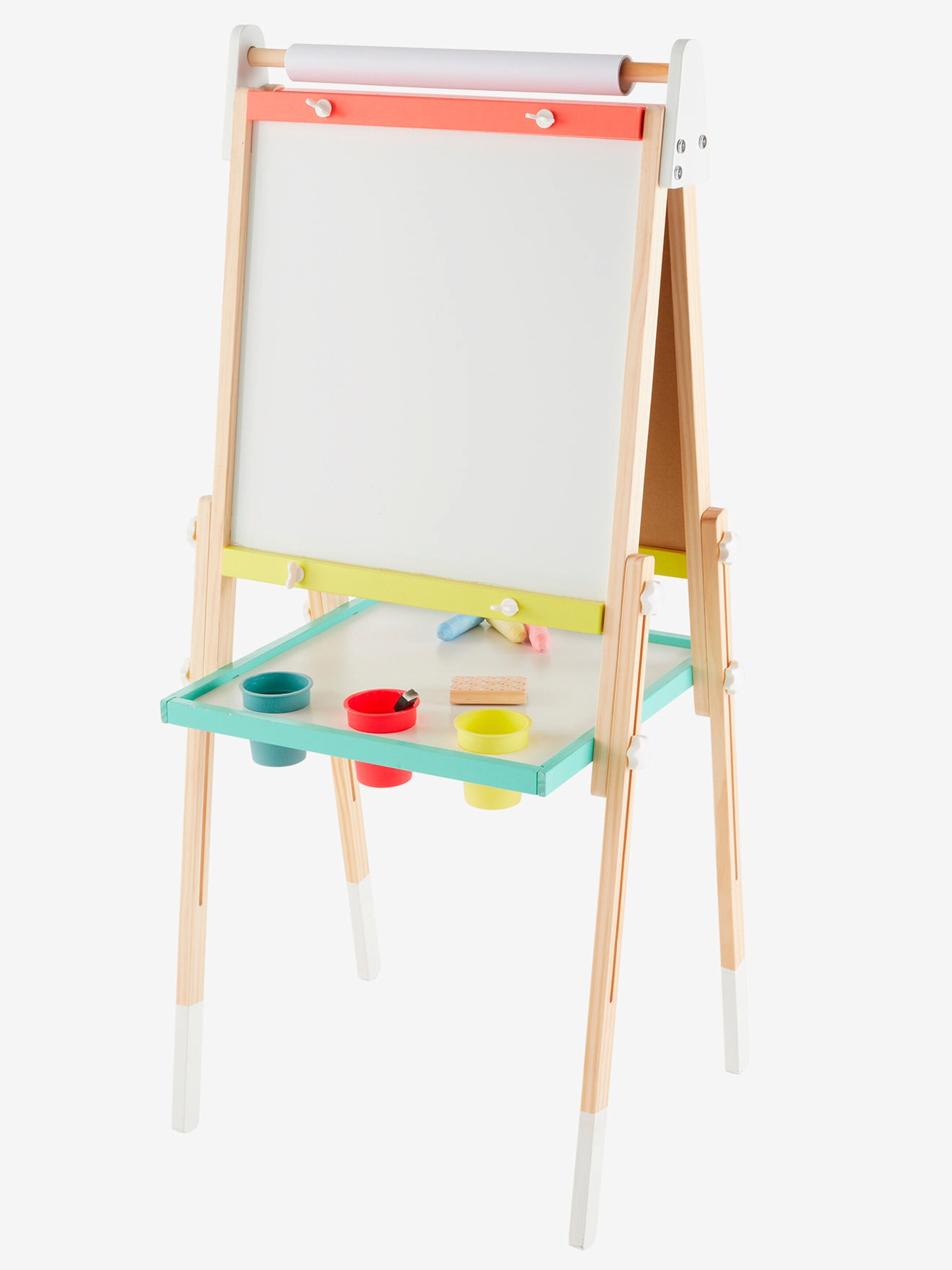 Vertbaudet 3-in-1 Tafel mit Mal-Zubehör FSC® mehrfarbig