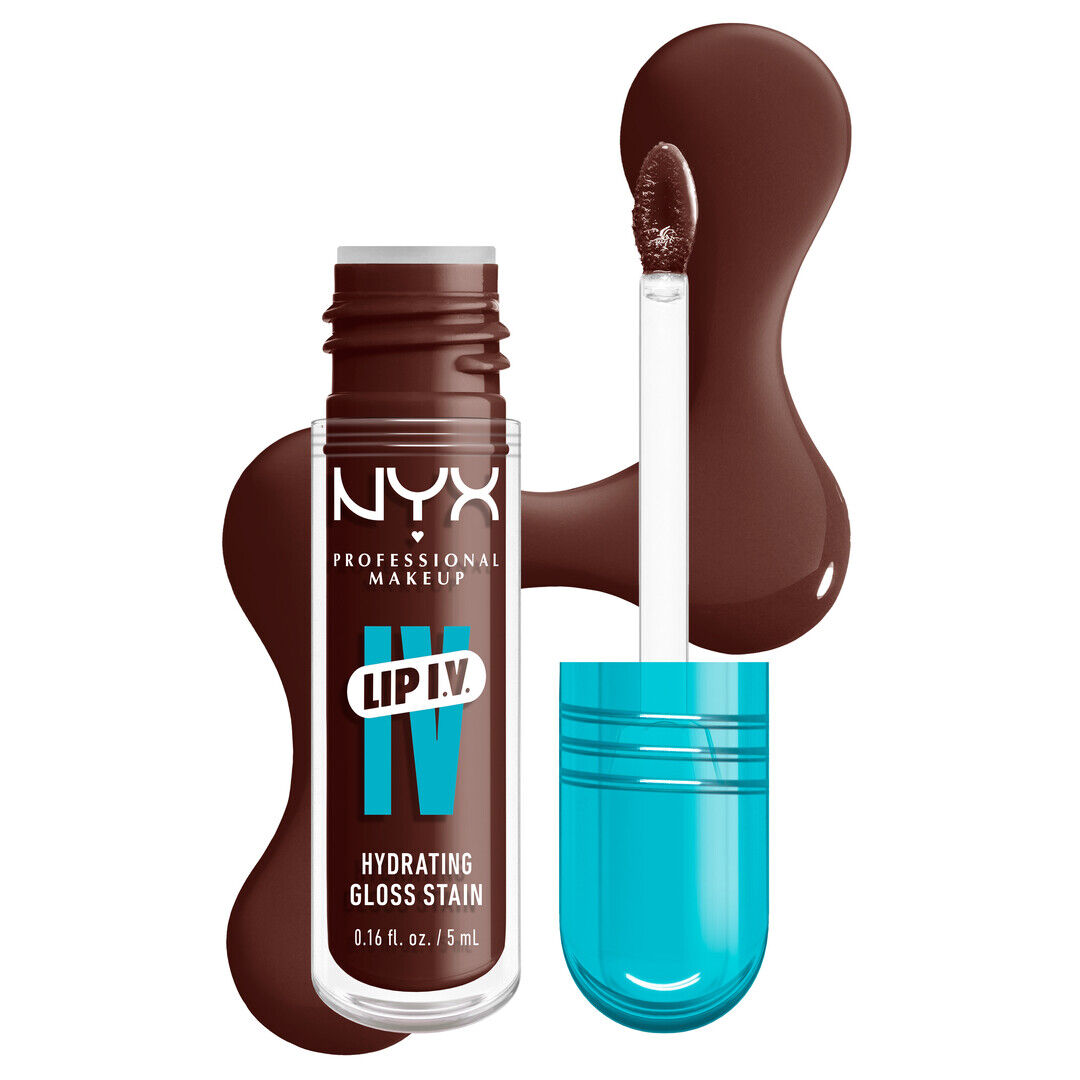 NYX Professional Makeup  Lip I.V. - Lip Gloss Stain Hidratante