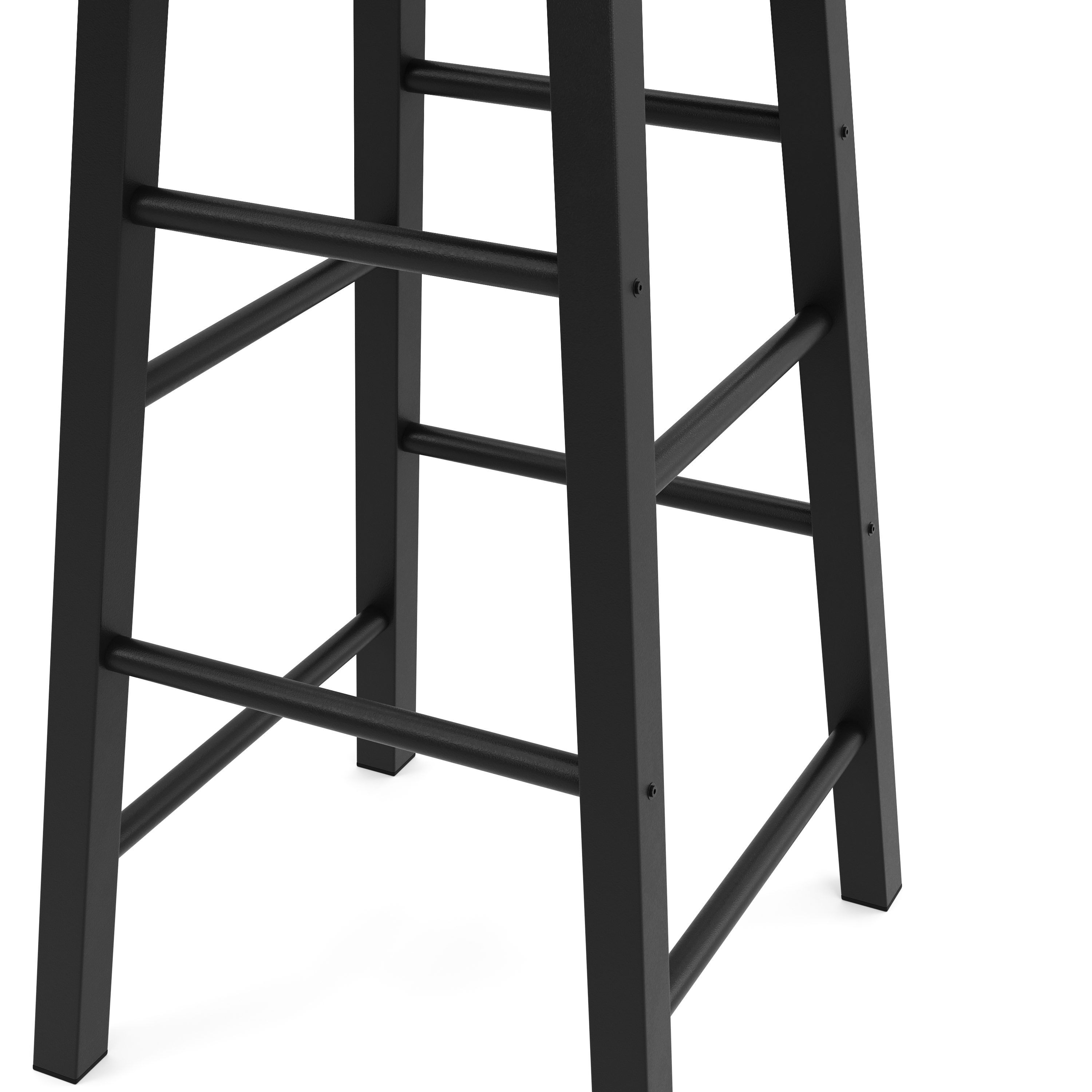 Barhocker TINA 2er Set schwarz