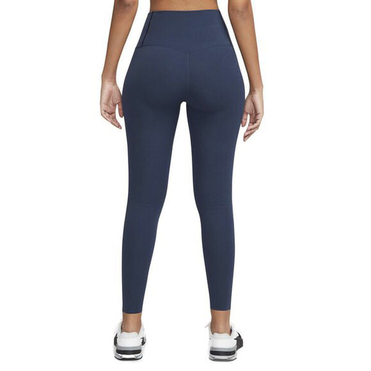 Nike Zenvy Gentle-Support High-Waist 7/8 tights Blå