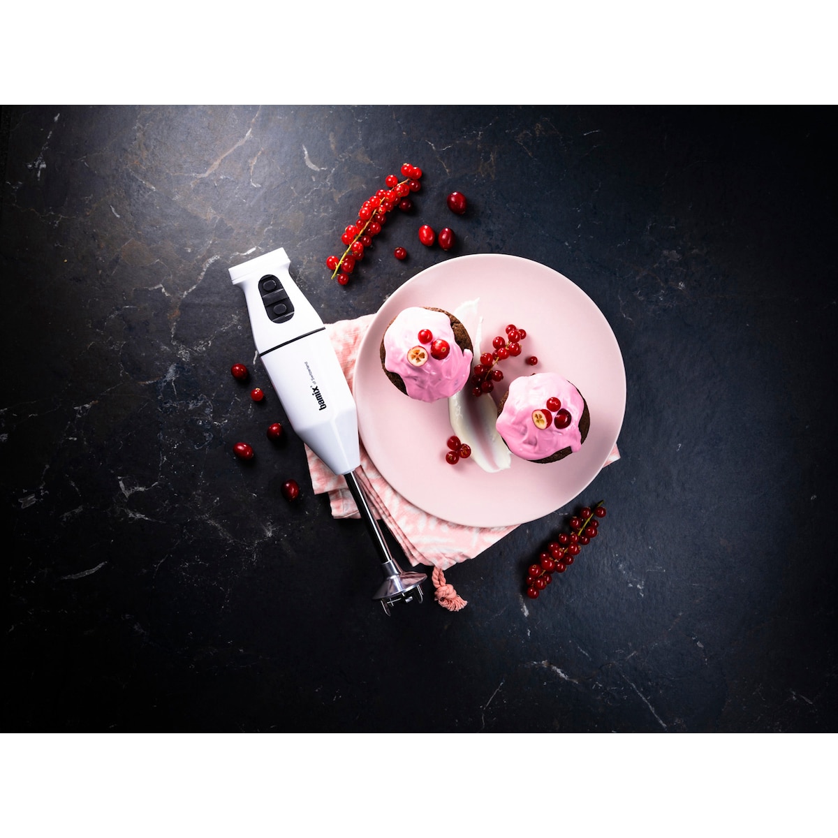 Bamix Cordless PLUS Handblender 10,8 volt White