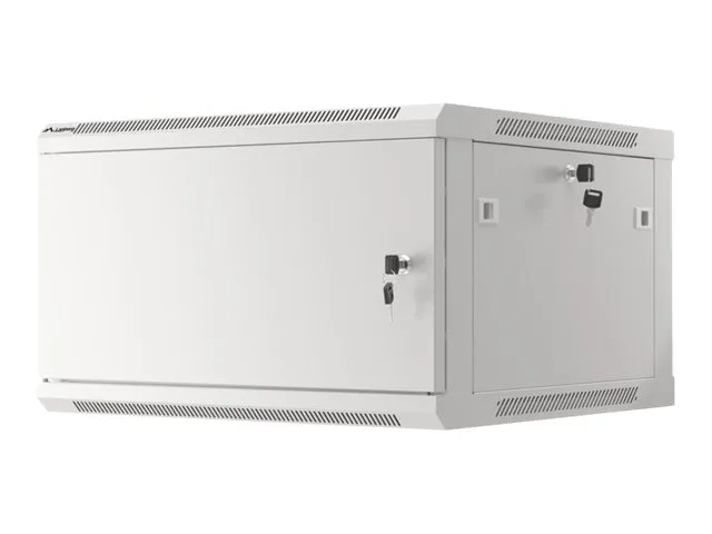 Lanberg WF01-6606-00S - Rack kabinet - vægmonterbar - grå, RAL 7035 - 6U - 19
