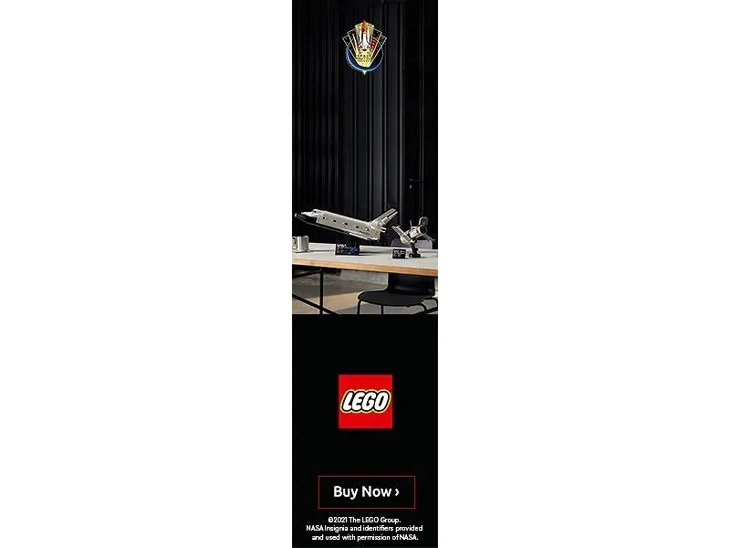 LEGO Creator Expert 10283 NASA Space Shuttle Discovery