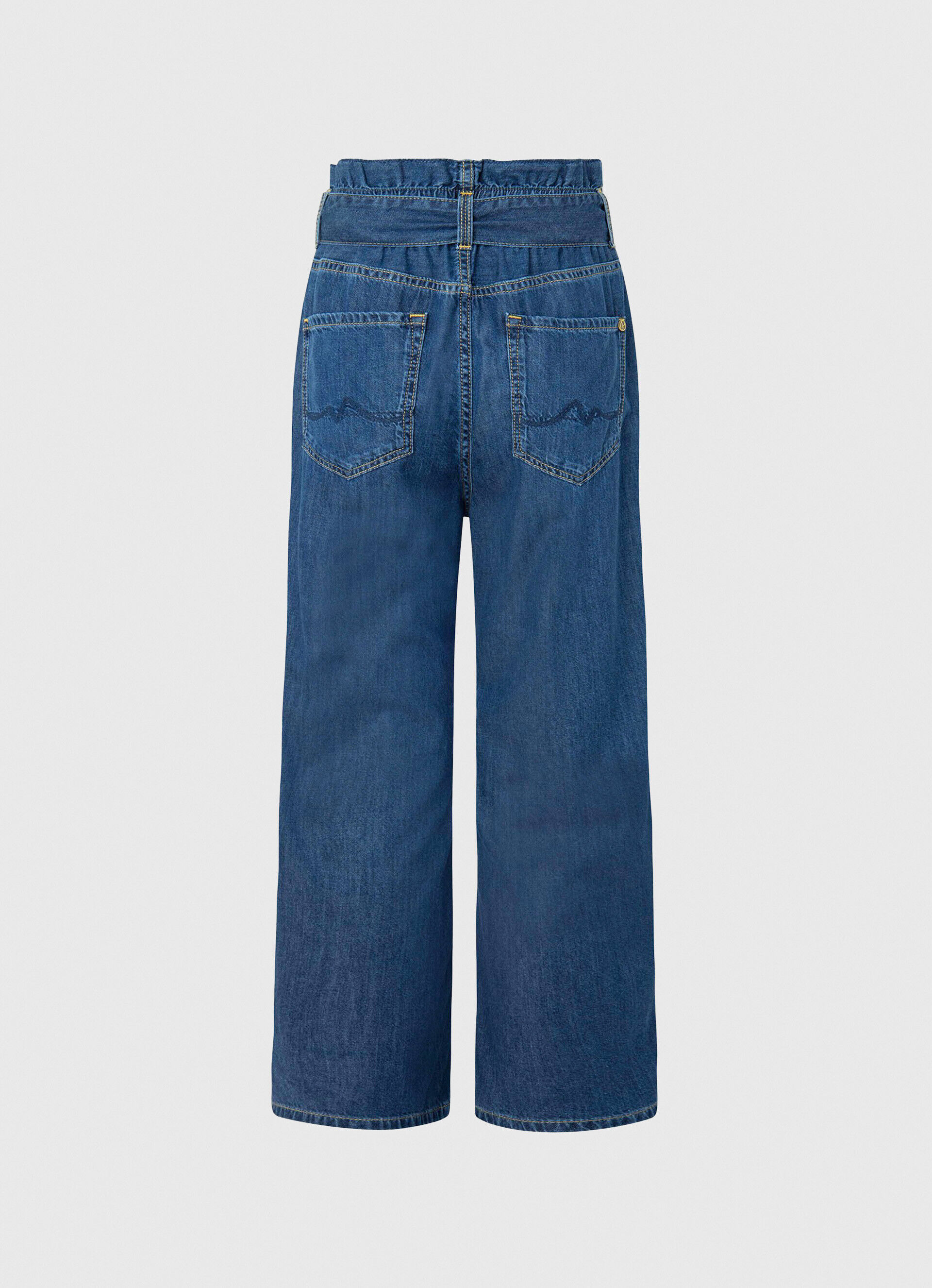 JEAN DAISY FIT ANCHO TIRO ALTO - jeans
