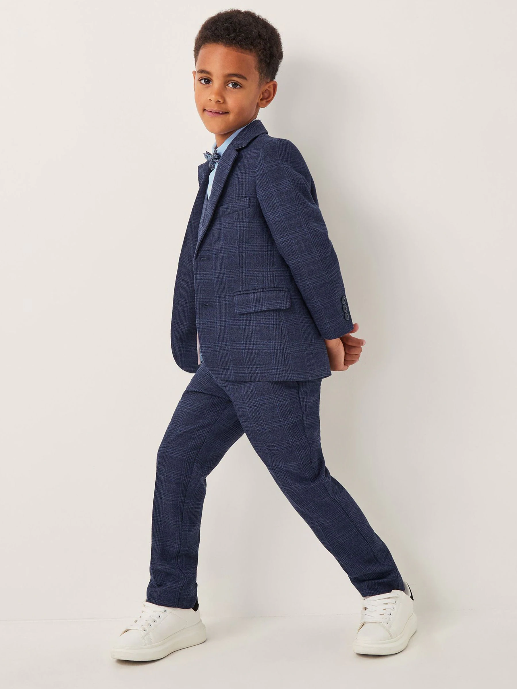 Monsoon Oliver Check Pocket Detail Blazer