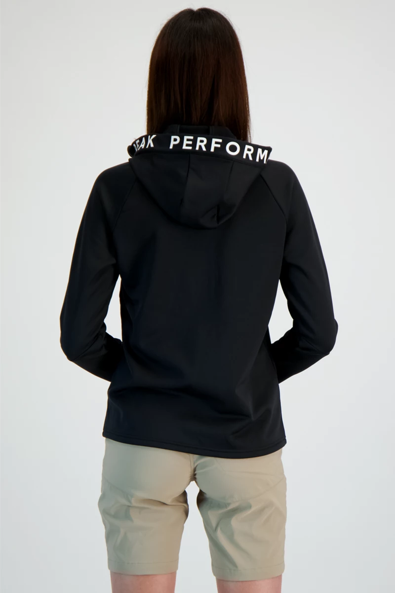 PEAK PERFORMANCE Rider Zip Hood Damen Midlayer