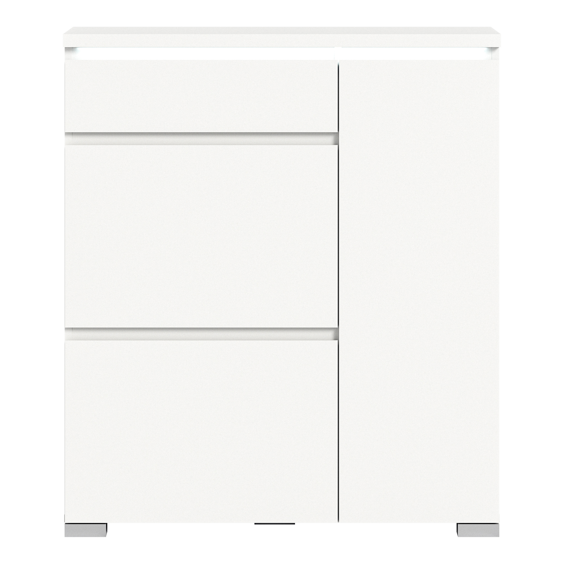 Schuhschrank SHOELOVE - weiß - 95 cm