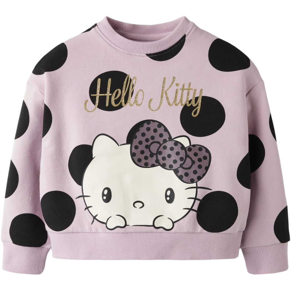 Køb Name It Keepsake Lilac Nmfobsina Hellok Nreg Sweat Bru Sky
