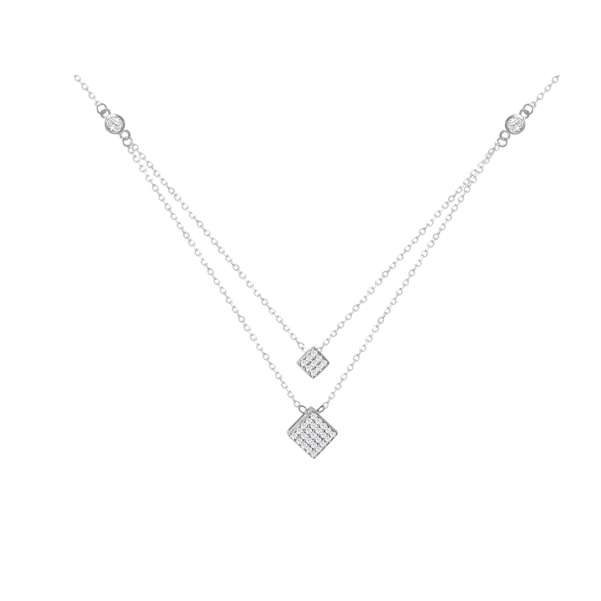 Collier argent 925 oxyde