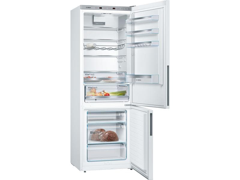 Bosch Kühl-Gefrierkombination KGE49AWCA Rechts/Wechselbar Kombigerät mit Kühlschrank und Gefrierschrank