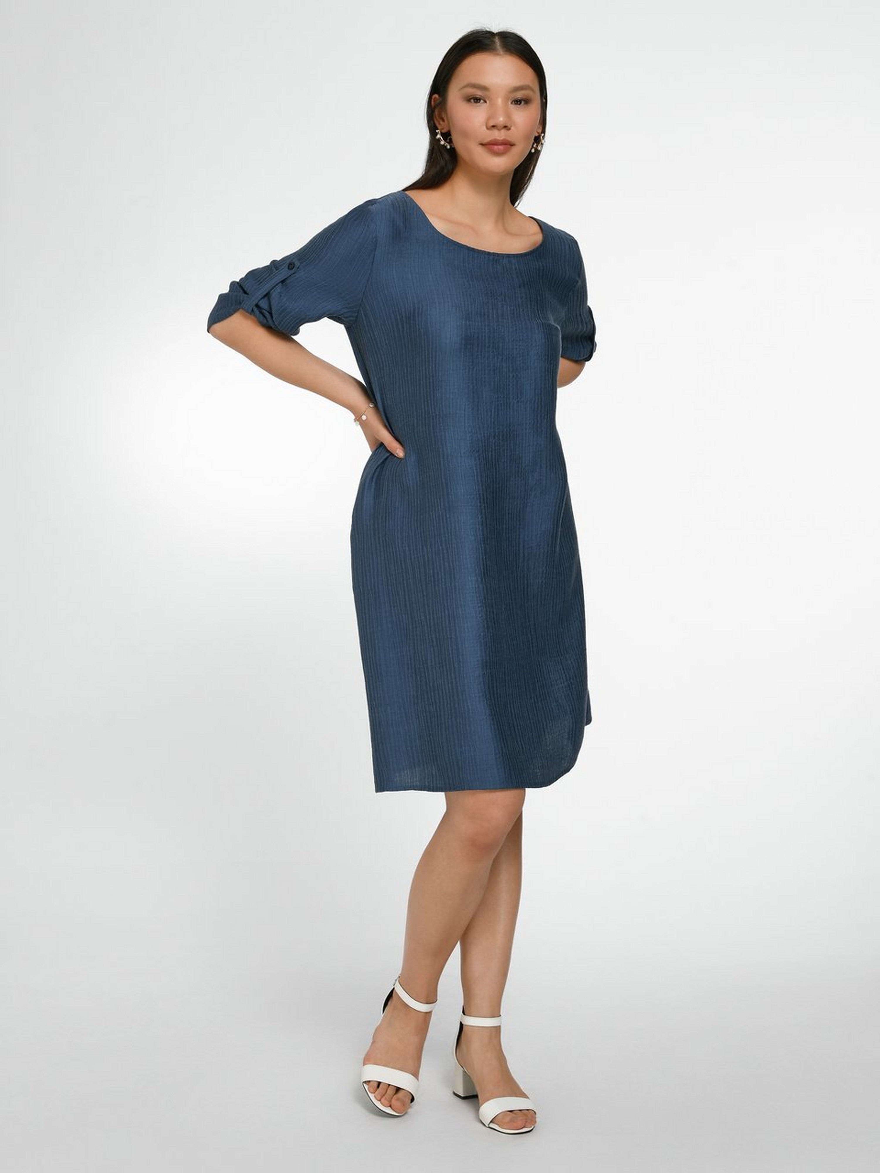 Kleid mit 3/4-Arm