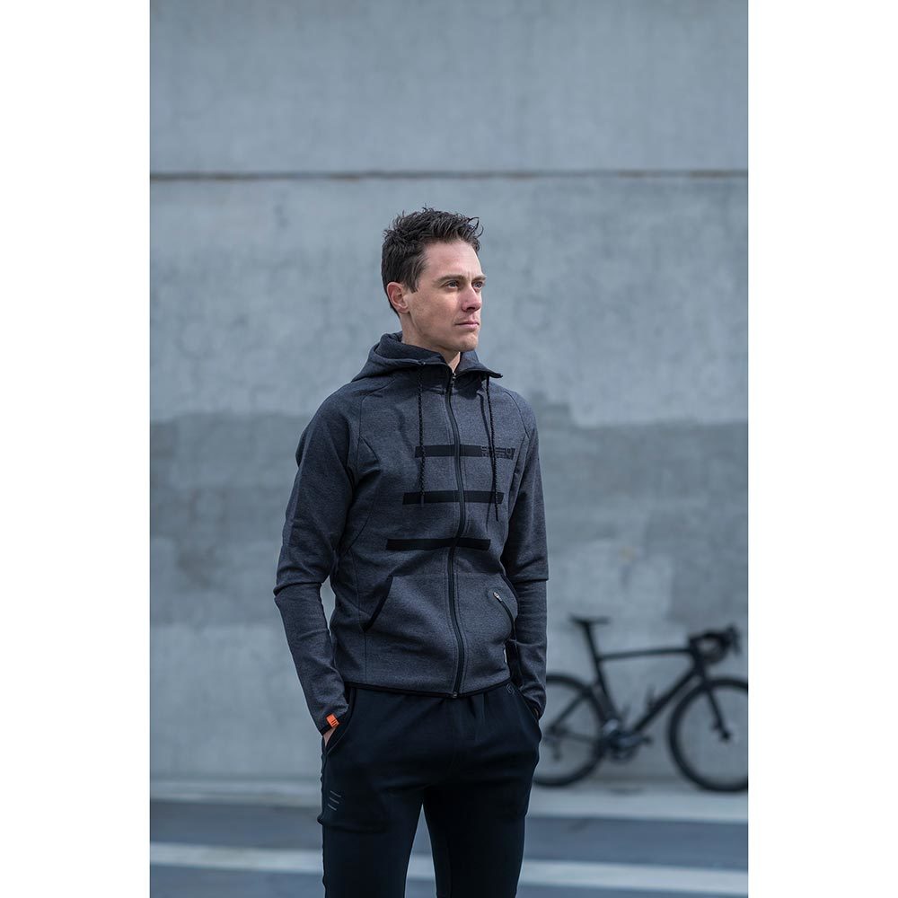 FUTURUM Tech Hoodie SPEED ON WHEELS "E" Dark Grey