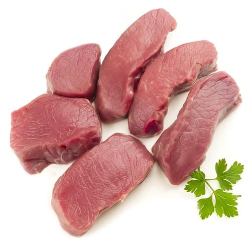 Wildes Rotkäppchen Hirschfilet Medaillons, gefroren
