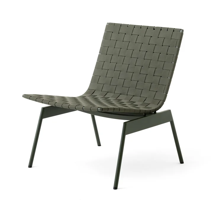 &Tradition - Ville AV44 Outdoor Lounge Chair, bronze green