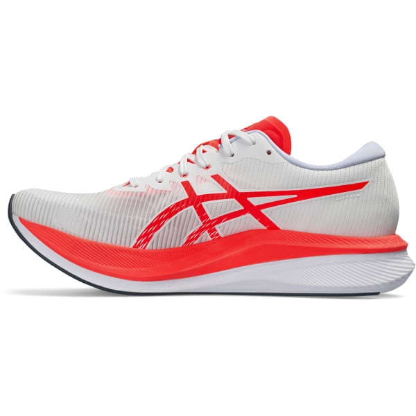 Chaussure running ASICS MAGIC SPEED 3 WHITE/SUNRISE RED