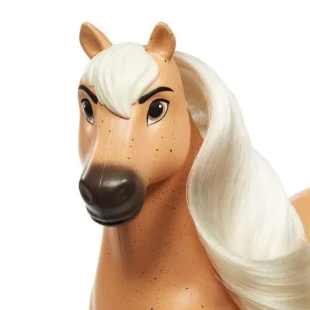 Mattel Spirit Pferd American Workhorse Hengst (hellbraun/beige, ca. 20 cm)