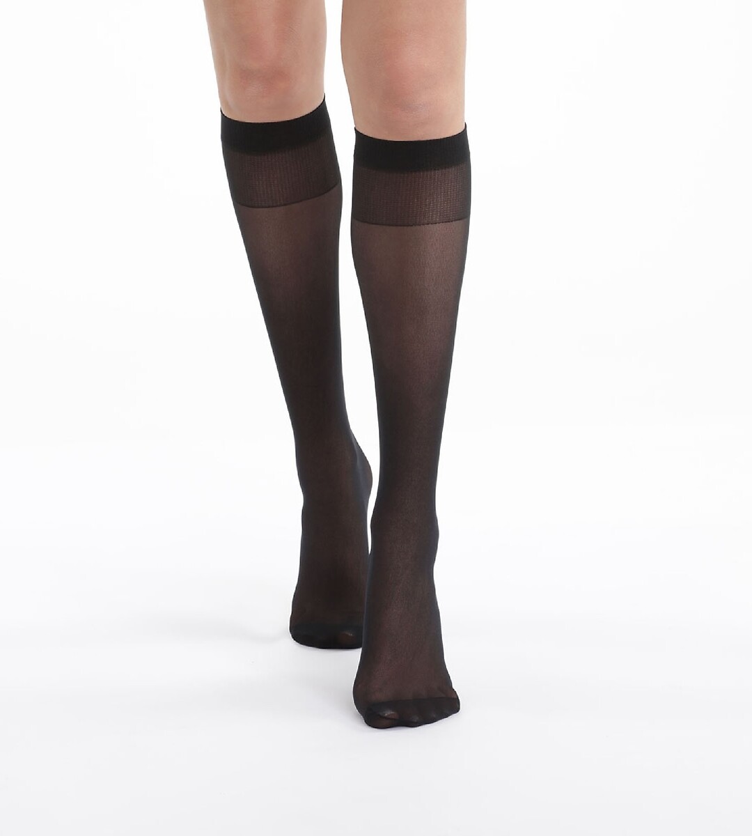DIM<br>Conjunto de 4 pares de meias até o joelho ECODIM